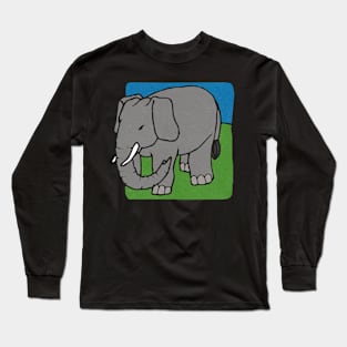 Elephant Long Sleeve T-Shirt